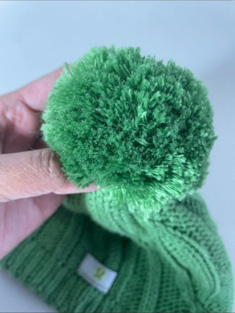 lululemon athletica Kids Knit Pom Beanie in Green Winter Gorpcore Hat One Size